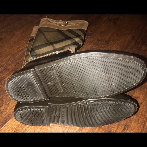 Burberry Rain boots housecheck 39 BROWN - Picture 4 of 10